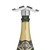 BarCraft Polished Stainless Steel Champagne and Sparkling Wine Stopper