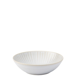 Utopia Venus Stoneware White Round Coupe Bowl 17cm