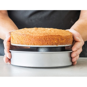 KitchenCraft Non-Stick Steel Round Loose Base Sandwich Pan 20cm