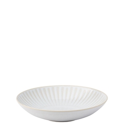 Utopia Venus Stoneware White Round Coupe Bowl 22cm