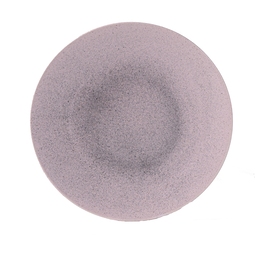 Artisan Armeria Vitrified Stoneware Round Pink Coupe Plate 27.5cm