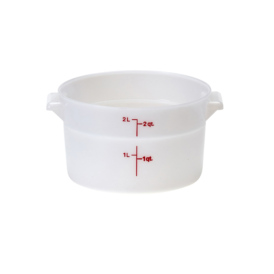 Cambro Container With Metric Measurements Polyethylene 1.9ltr