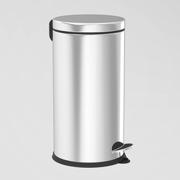 Mulberry 16ltr Pedal Bin Stainless Steel