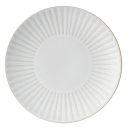 Utopia Venus Stoneware White Round Coupe Plate 27cm