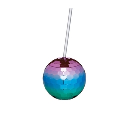 BarCraft Novelty Disco Ball Plastic Cocktail Cup 560ml