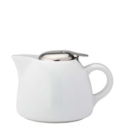 Utopia Barista White Teapot 15oz 45cl