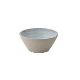 Utopia Moonstone Vitrified Porcelain White Round Conical Bowl 8cm