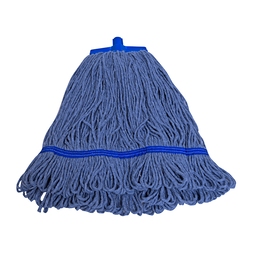 SYR Changer Mop Head SYRTEX Blended Yarn Blue Built In Scourer Scrub Pad