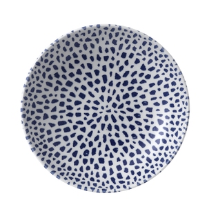 Dudson Terrazzo Vitrified Porcelain Blue Round Coupe Bowl 24.8cm 113.6cl 40oz
