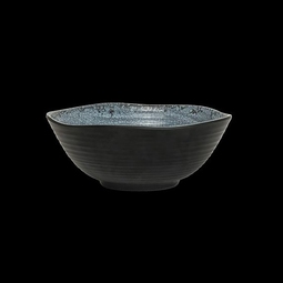 Creations Pompeii Melamine Grey Round Bowl 13.97cm