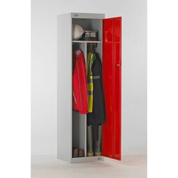 Clean & Dirty Locker - Camlock - Flat Top - Red Door