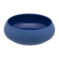 Guy Degrenne Gourmet Stoneware Blue Round Deep Casserole Plate 17.5cm 140cl