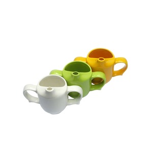 Wade Dignity Porcelain Green 2 Handled Feeder Cup 25cl