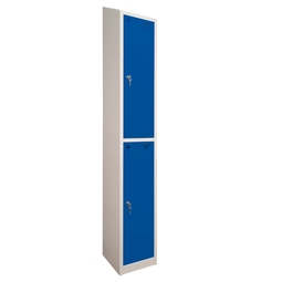 Tall Locker 300mm deep 2 x Blue Doors