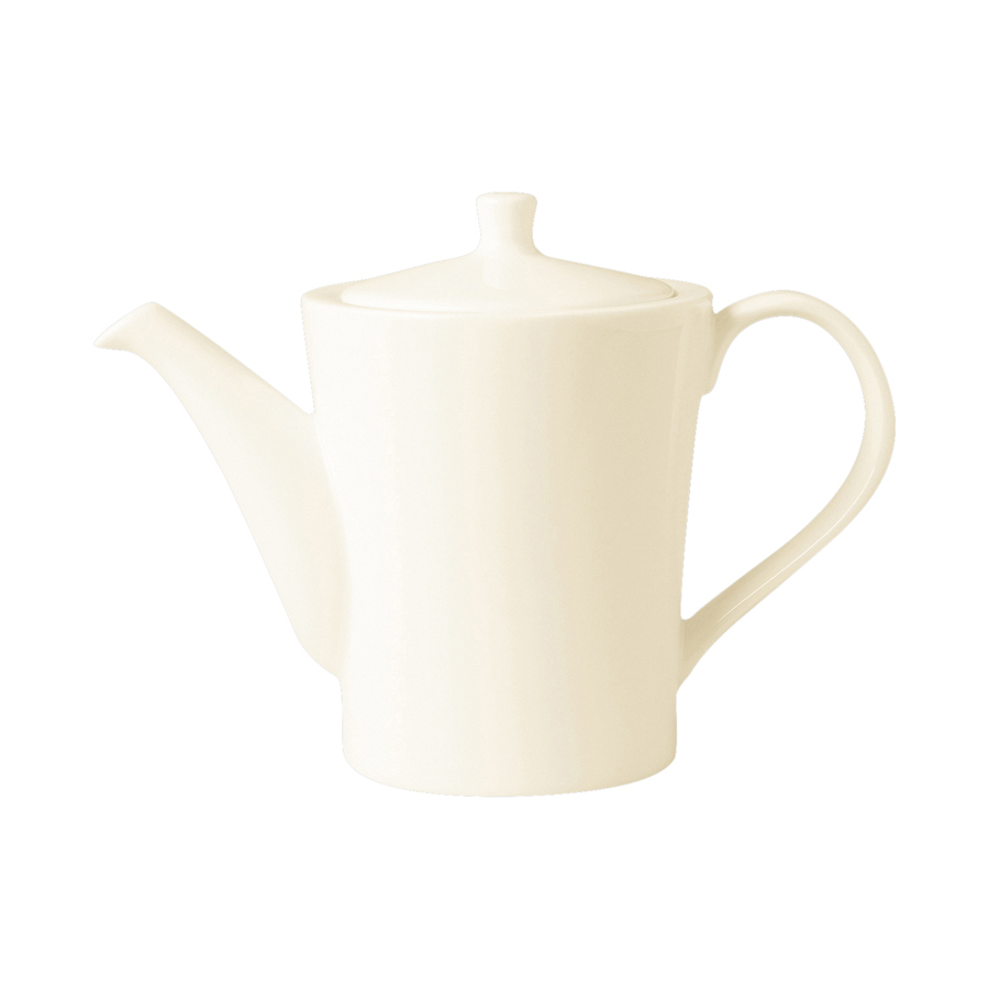 Rak Ivoris Finedine Vitrified Porcelain White Replacement Lid For Coffee Pot 35cl