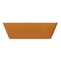 Creative Seville Melamine Orange Rectangular Deep Dish 1/4 Gastronorm 265x162x80mm 2.5 Litre