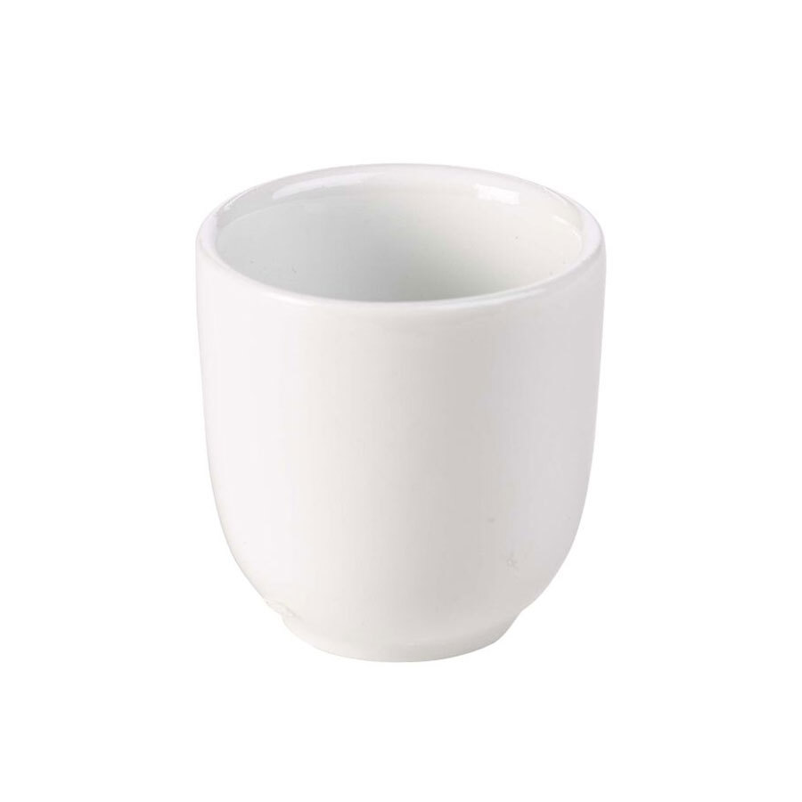 Genware Porcelain White Egg Cup 5cl 1.8oz