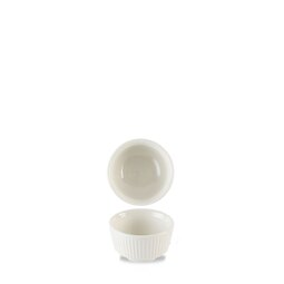 Churchill Nourish Vitrified Porcelain White Round Kochi Dip Pot 8cm 11cl 3.9oz