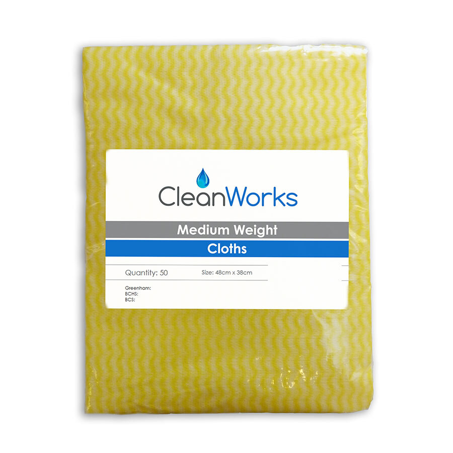 Cleanworks Medium Weight General Purpose Cloth Yellow