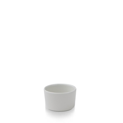 Churchill Nourish Vitrified Porcelain White Round Linear Dip Pot 7.5x5cm 11cl 3.9oz
