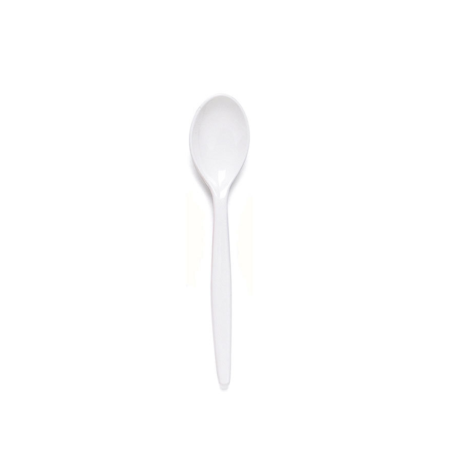 Harfield Polycarbonate Teaspoon White 14.5cm