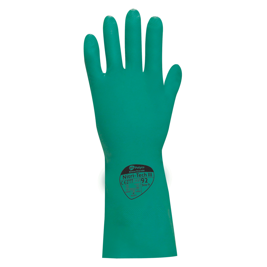924 Green Nitri-Tech Gloves