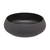 Guy Degrenne Gourmet Stoneware Carbon Black Round Deep Casserole Plate 17.5cm 140cl