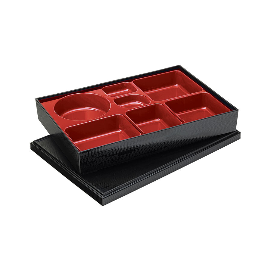 Luxe Bento Box 37 x 25.5 x 6.5cm 7 compartment