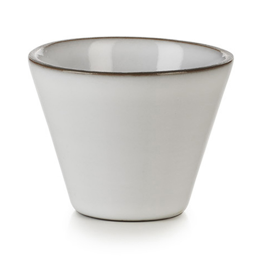 Revol Equinoxe Porcelain White Round Conik Bowl 10.5cm 25cl