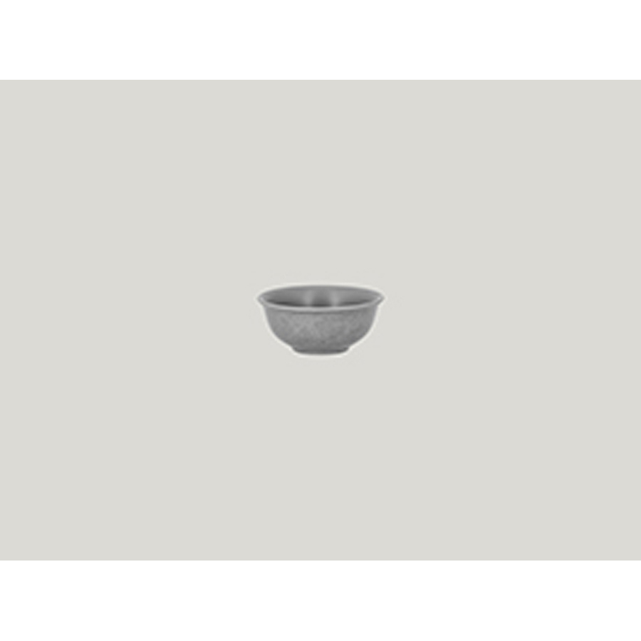 Rak Shale Vitrified Porcelain Grey Round Bowl 10cm 16cl