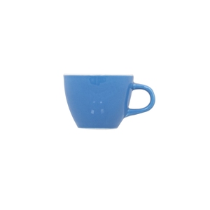 Superwhite Café Porcelain Sky Blue Tulip Shaped Cup 8.5cl 3oz