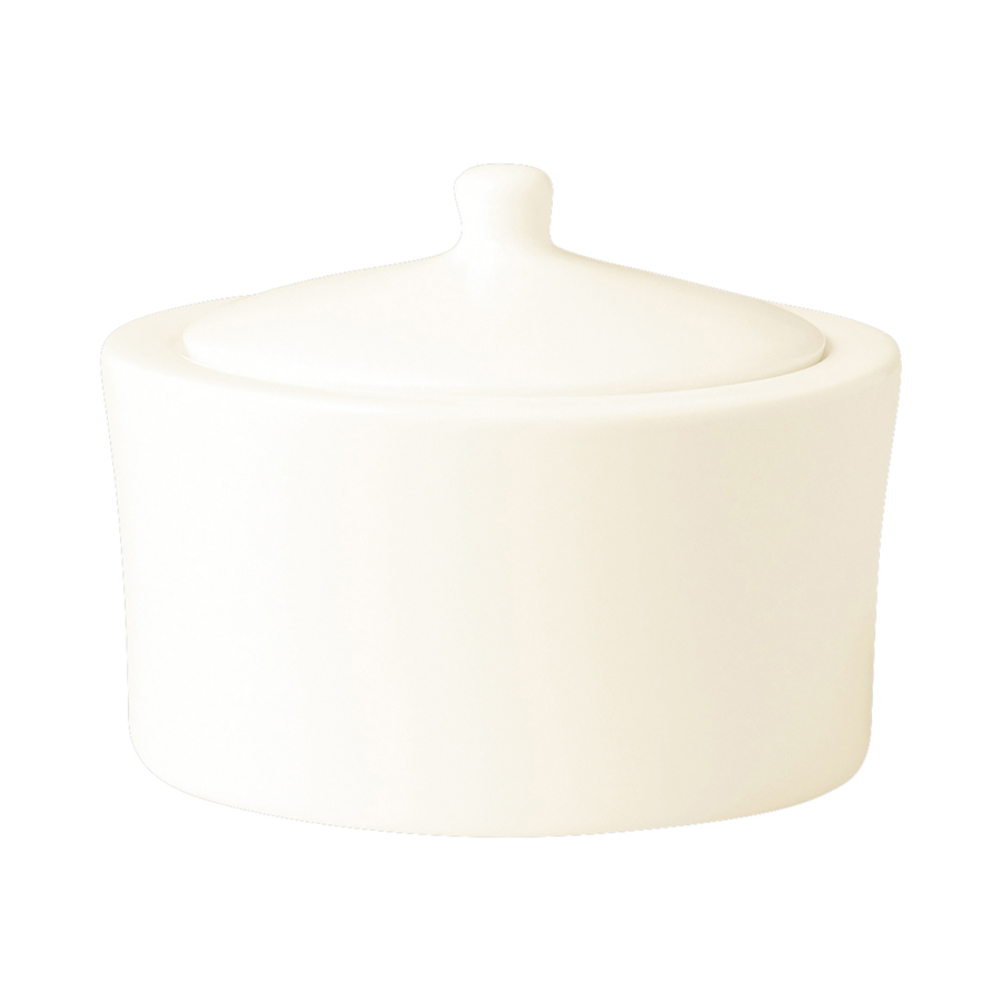 Rak Ivoris Finedine Vitrified Porcelain White Replacement Lid For 22cl Sugar Bowl S677