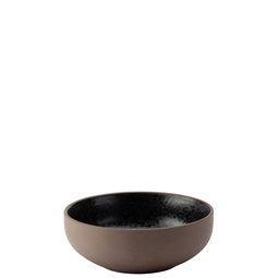 Utopia Obsidian Ceramic Black Round Bowl 14cm