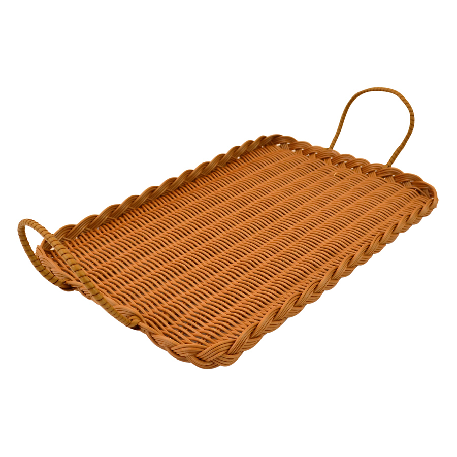 Polywicker Tray With Handles 285x430mm