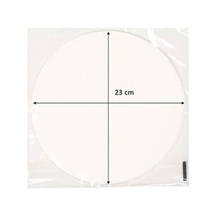 Tala White Siliconised Greaseproof Circles 23cm