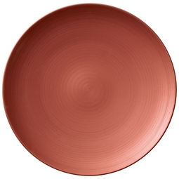 Villeroy & Boch Copper Glow Porcelain Round Flat Coupe Plate 29cm