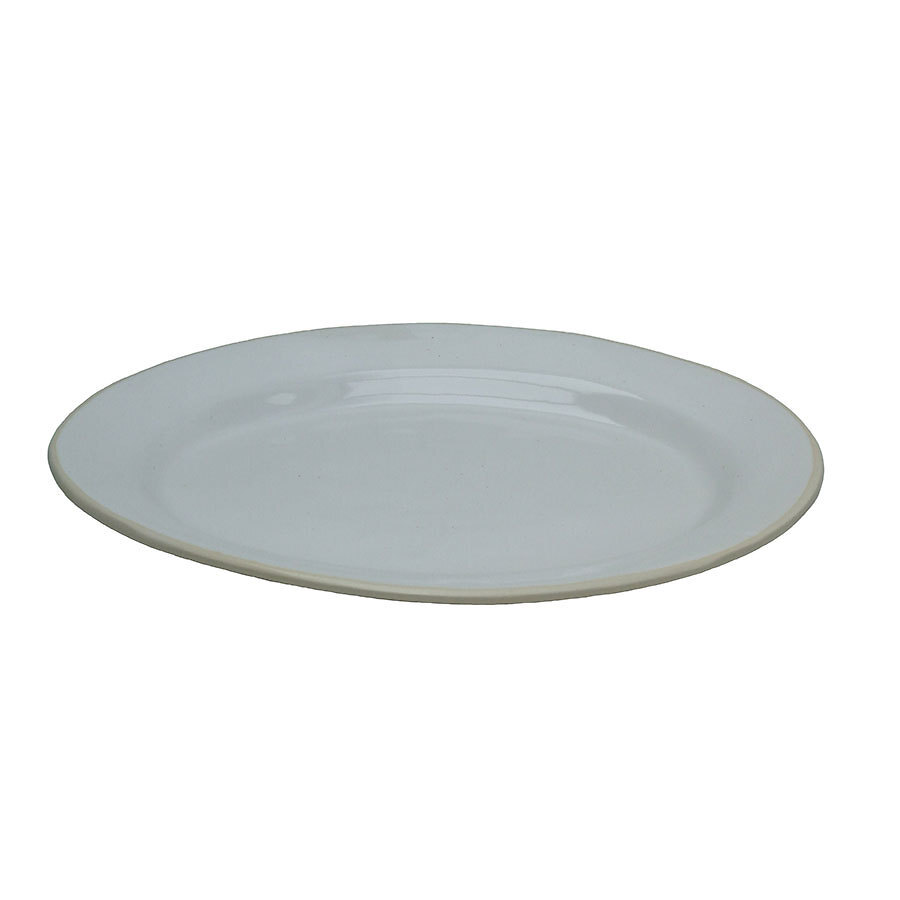 Large Rimmed Oval Platter 38 x 30cm