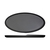 Creative Copenhagen Melamine Matte Black Oval Dish 550x275x35mm