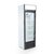 Arctica Bar & Display Upright Refrigerator with Glass Door & Illuminated Canopy - 278Ltr - Black