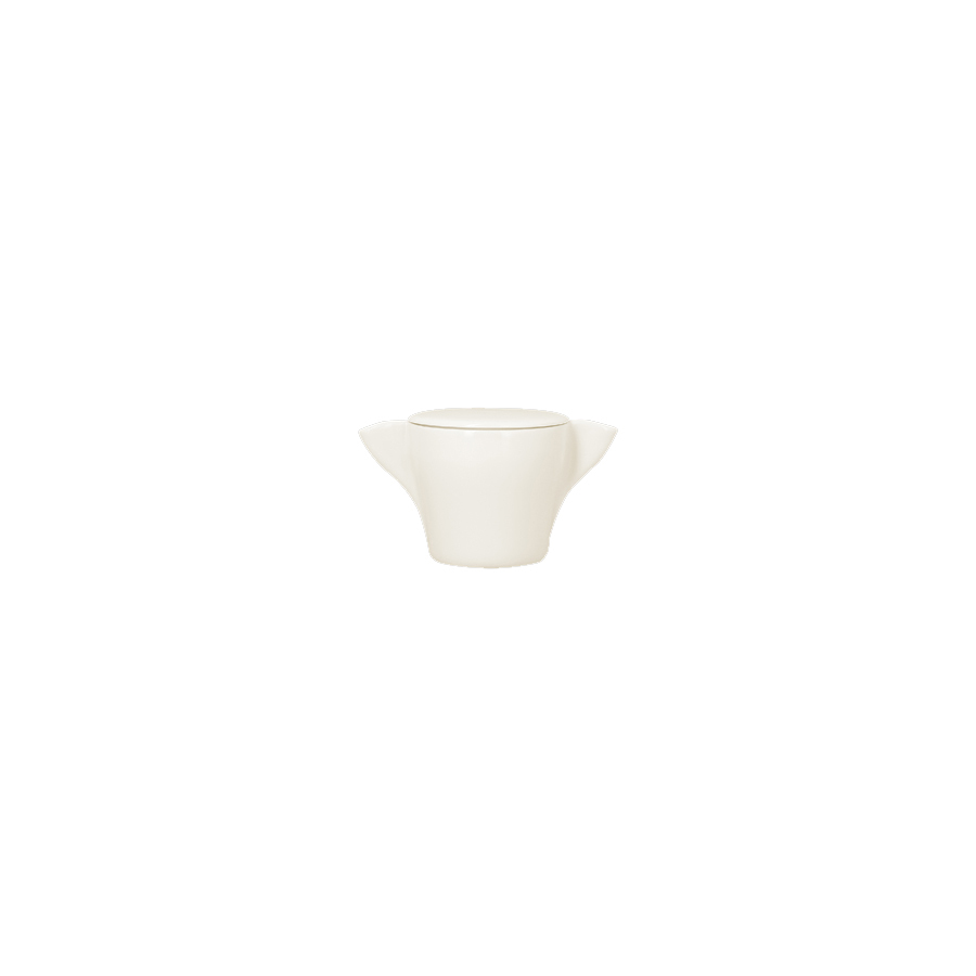 Rak Swirls Vitrified Porcelain White Replacement Lid For Sugar Bowl BO558