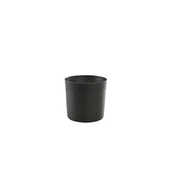 GenWare Black Vintage Steel Serving Cup 8.5 x 8.5cm