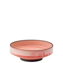 Utopia Coral Porcelain Pink Round Bowl 16.5cm