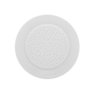 Guy Degrenne Perles De Rosee Porcelain White Round Bread/Butter Plate 14cm