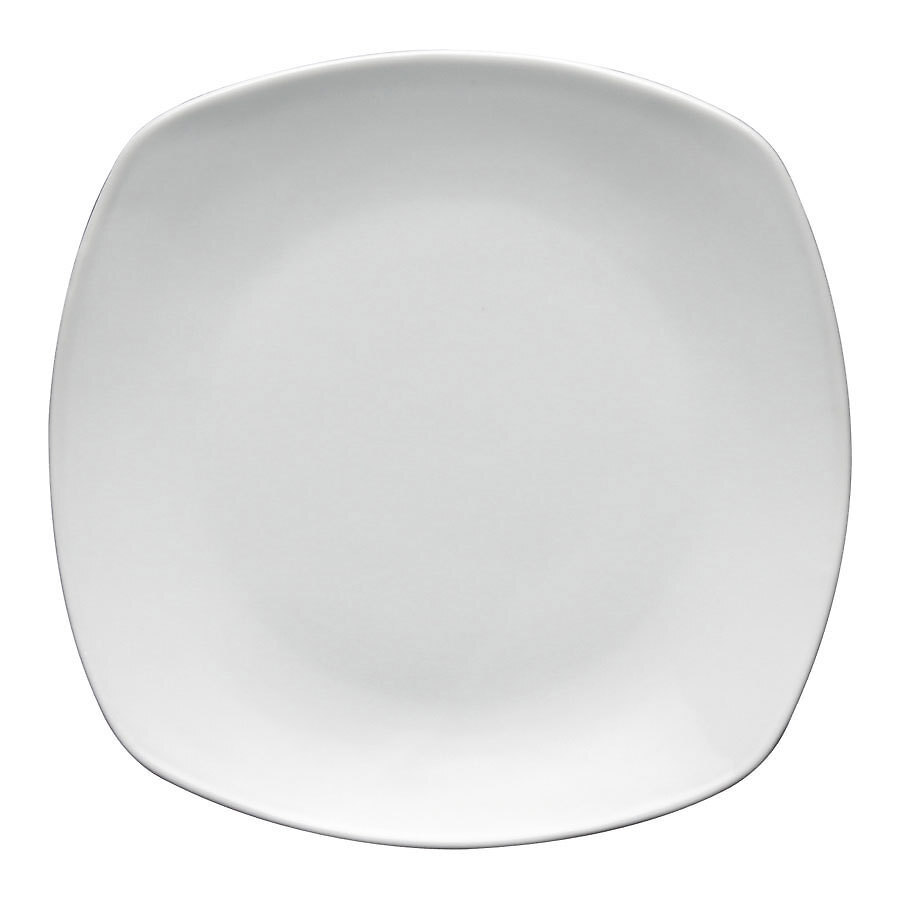 Superwhite Plate Square 25cm 10 inch