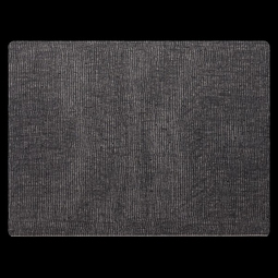 Steelite Modern Twist Black & Grey Linen Silicone Placemat 30.5X40Cm