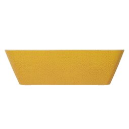 Creative Seville Melamine Lemon Yellow Rectangular Deep Dish 1/4 Gastronorm 265x162x80mm 2.5 Litre