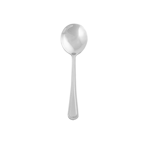 Signature Steel Bead 18/0 Stainless Steel Soup Spoon