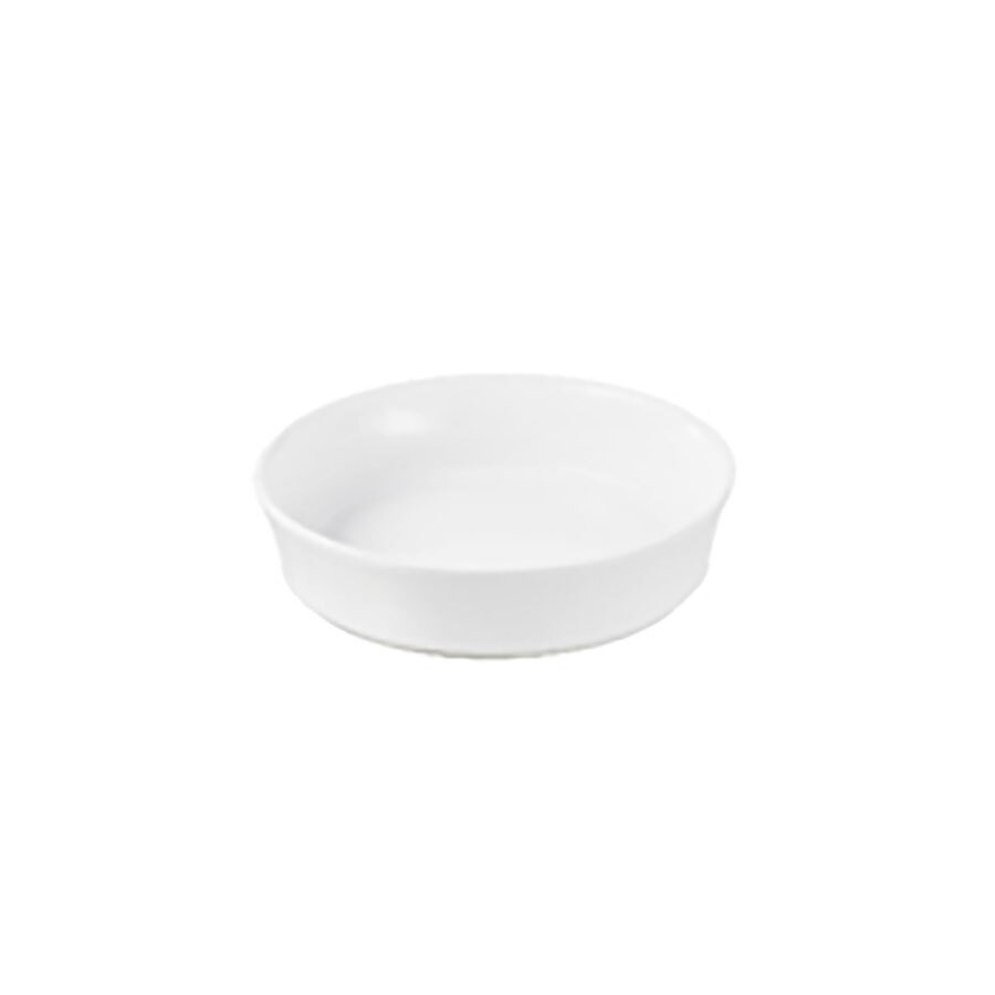 Revol Alexandrie Porcelain White Round Crème Brûlée Dish 14x3.5cm 24cl