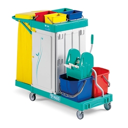 TTS Magic Line Polypropylene 350 Safety Mopping Trolley
