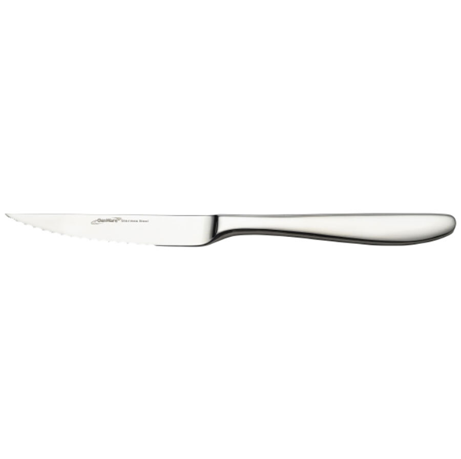 Genware Saffron 18/10 Stainless Steel Steak Knife